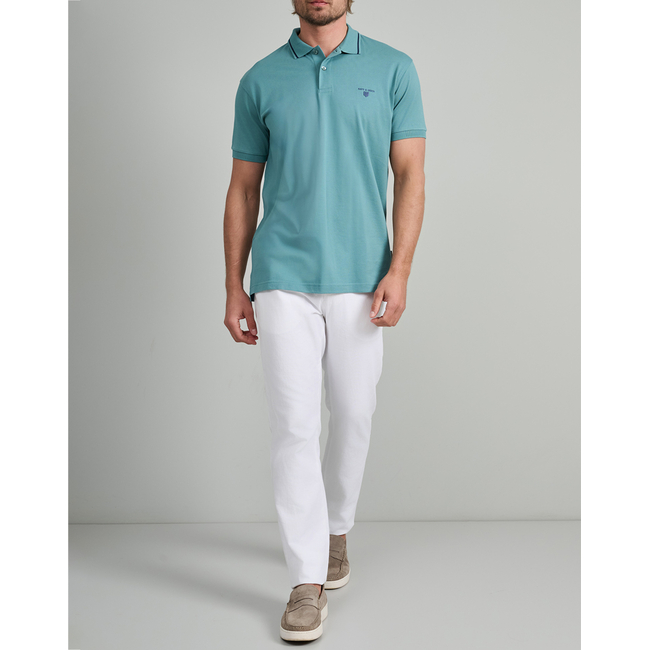 Product NAVY&GREEN POLO SHIRT base image
