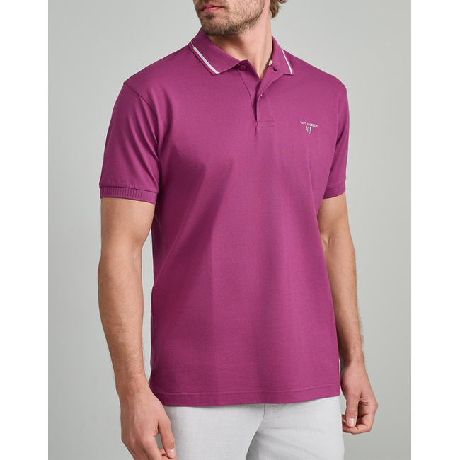 Product NAVY&GREEN POLO SHIRT base image