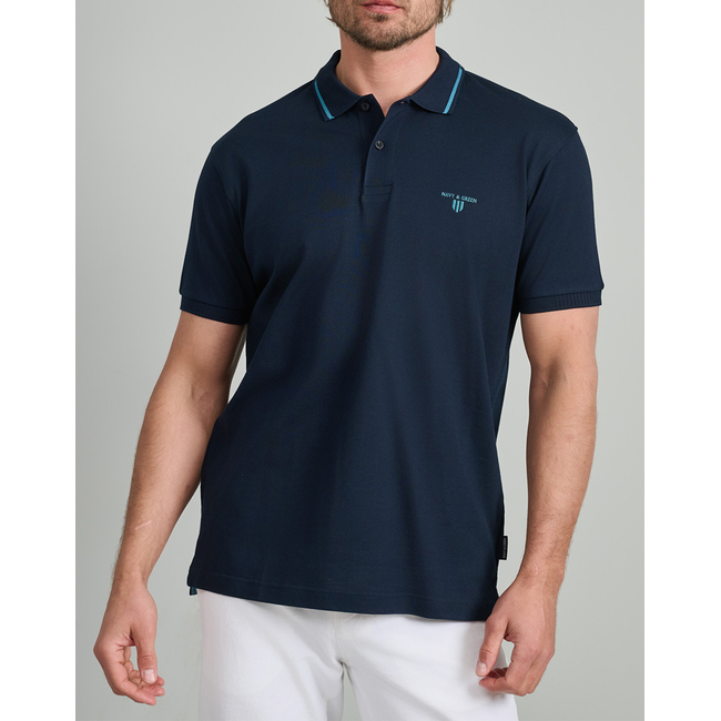 Product NAVY&GREEN POLO SHIRT base image