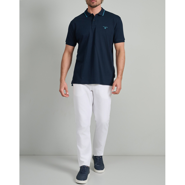 Product NAVY&GREEN POLO SHIRT base image