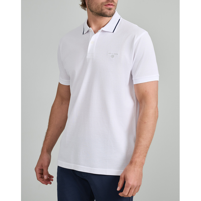 Product NAVY&GREEN POLO SHIRT base image
