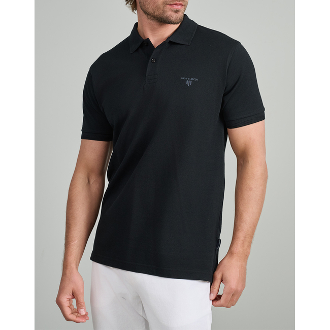 Product NAVY&GREEN POLO SHIRT, YOUNG LINE base image