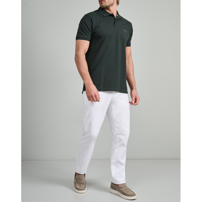 Product NAVY&GREEN POLO SHIRT, YOUNG LINE base image