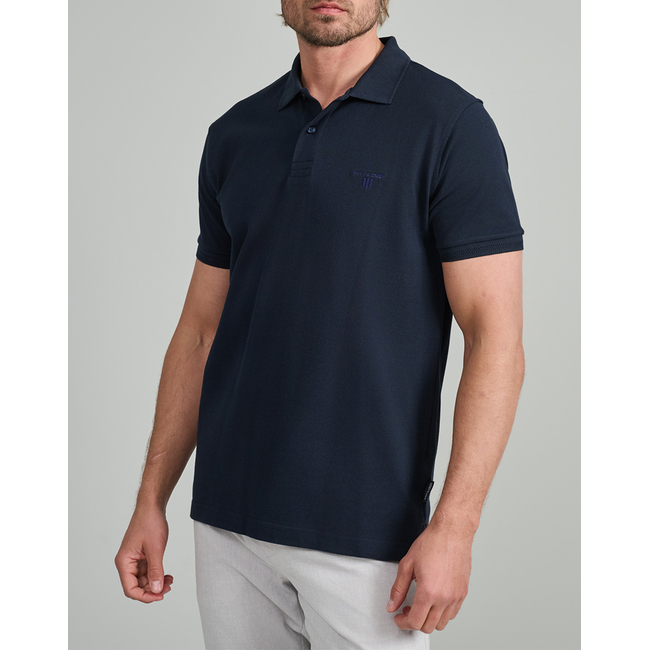 Product NAVY&GREEN POLO SHIRT, YOUNG LINE base image