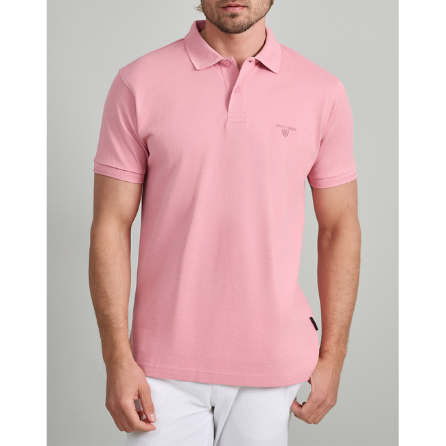 Product NAVY&GREEN POLO SHIRT, YOUNG LINE base image