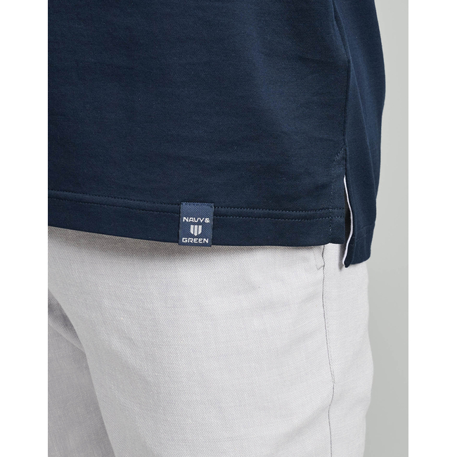Product NAVY&GREEN POLO SHIRT base image
