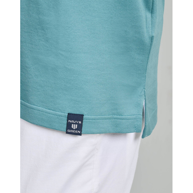Product NAVY&GREEN POLO SHIRT base image