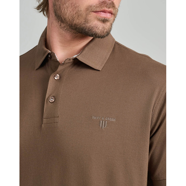 Product NAVY&GREEN POLO SHIRT base image