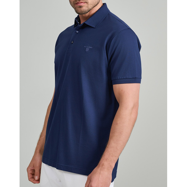 Product NAVY&GREEN POLO SHIRT base image