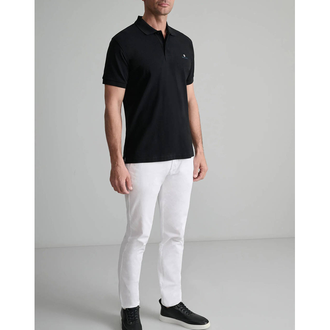 Product NAVY&GREEN ΜΠΛΟΥΖΑΚΙ ΠΟΛΟ M/ΧΡΩΜΟ, CUSTOM FIT base image