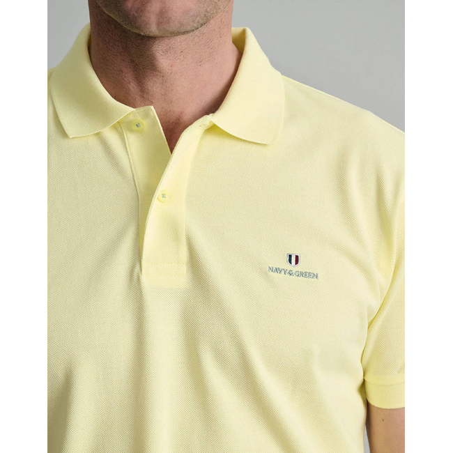 Product NAVY&GREEN ΜΠΛΟΥΖΑΚΙ ΠΟΛΟ M/ΧΡΩΜΟ, CUSTOM FIT base image