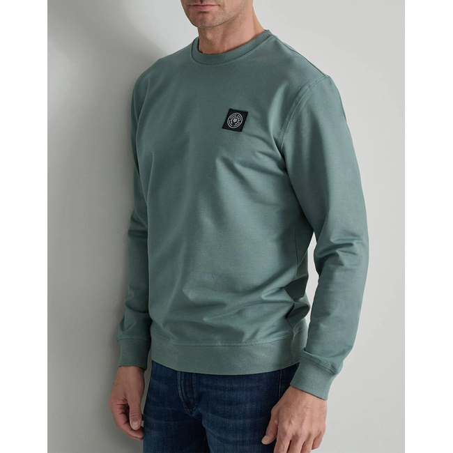 Product NAVY&GREEN ΜΠΛΟΥΖΑ ΦΟΥΤΕΡ ΛΑΙΜΟΚΟΨΗ base image