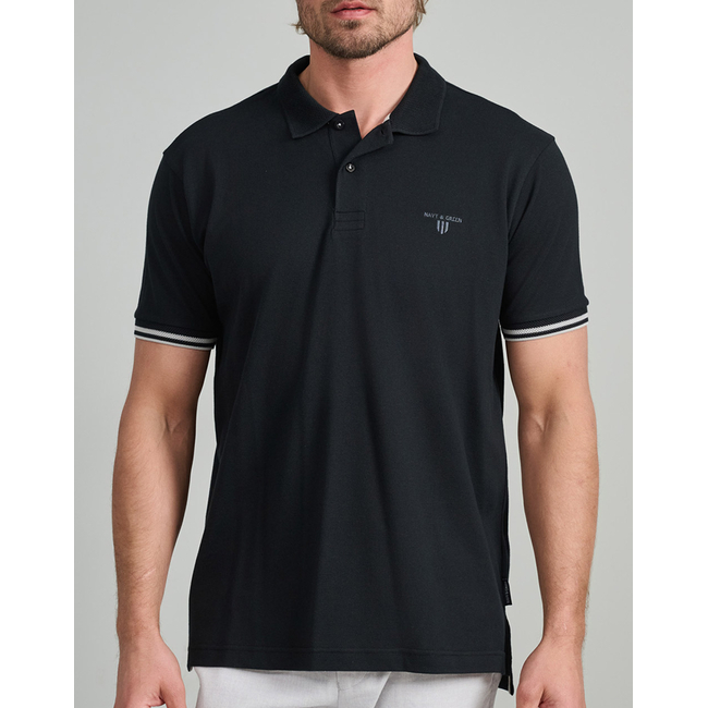 Product NAVY&GREEN POLO SHIRT base image