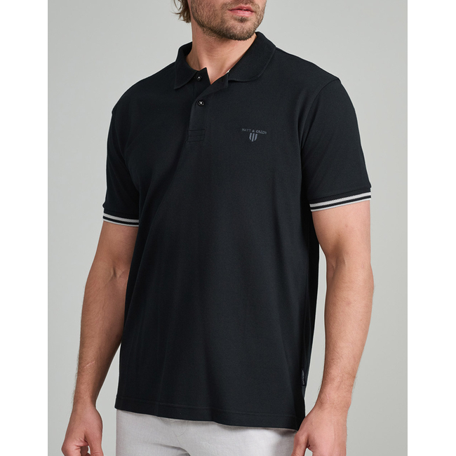 Product NAVY&GREEN POLO SHIRT base image