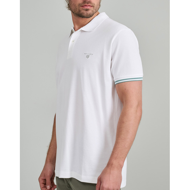 Product NAVY&GREEN POLO SHIRT base image