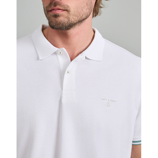 Product NAVY&GREEN POLO SHIRT base image