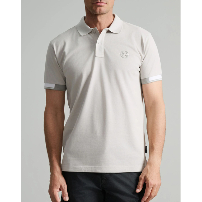 Product NAVY&GREEN ΜΠΛΟΥΖΑΚΙ ΠΟΛΟ, CUSTOM FIT base image