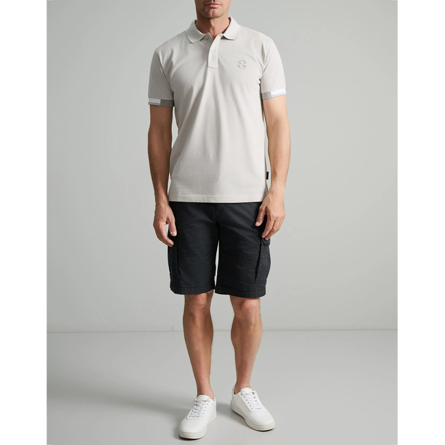 Product NAVY&GREEN ΜΠΛΟΥΖΑΚΙ ΠΟΛΟ, CUSTOM FIT base image