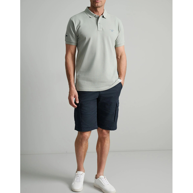 Product NAVY&GREEN ΜΠΛΟΥΖΑΚΙ ΠIKE ΠΟΛΟ, CUSTOM FIT base image