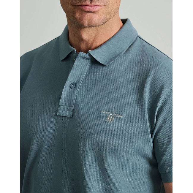Product NAVY&GREEN ΜΠΛΟΥΖΑΚΙ ΠIKE ΠΟΛΟ, CUSTOM FIT base image
