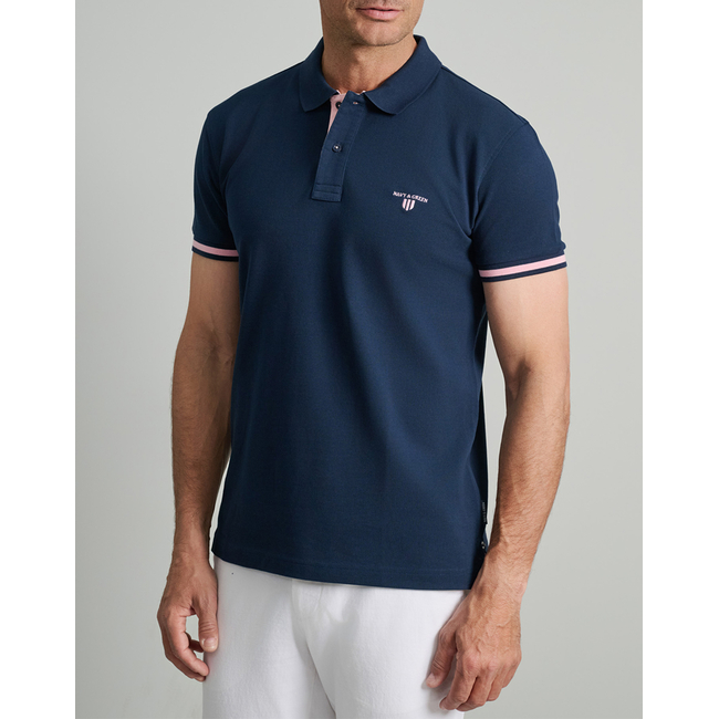 Product NAVY&GREEN ΜΠΛΟΥΖΑΚΙ ΠIKE ΠΟΛΟ, YOUNG LINE base image