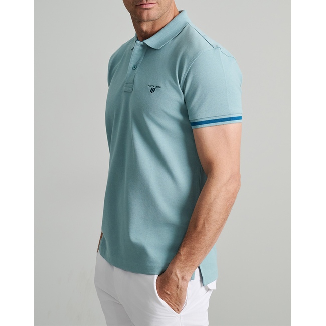 Product NAVY&GREEN ΜΠΛΟΥΖΑΚΙ ΠIKE ΠΟΛΟ, YOUNG LINE base image
