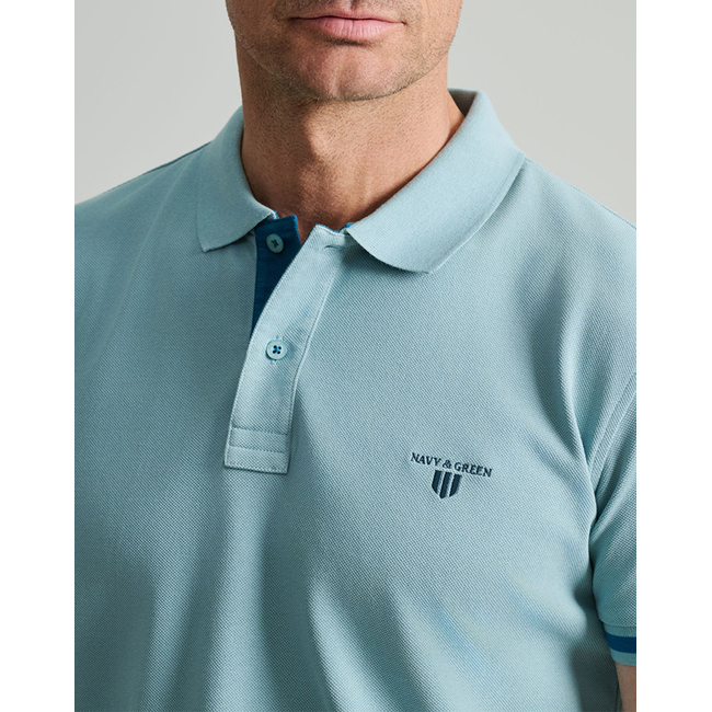 Product NAVY&GREEN ΜΠΛΟΥΖΑΚΙ ΠIKE ΠΟΛΟ, YOUNG LINE base image