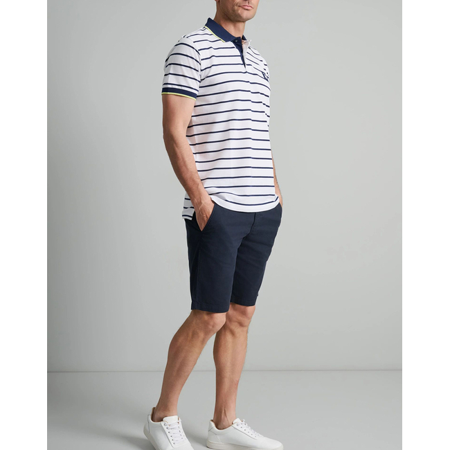 Product NAVY&GREEN ΜΠΛΟΥΖΑΚΙ ΠΟΛΟ, ΡΙΓΕΣ, CUSTOM FIT base image