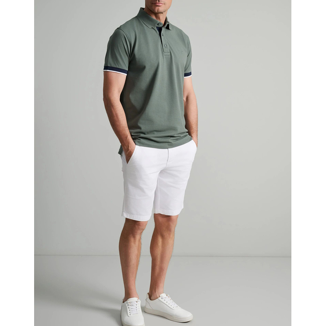 Product NAVY&GREEN ΜΠΛΟΥΖΑΚΙ ΠΟΛΟ, CUSTOM FIT base image