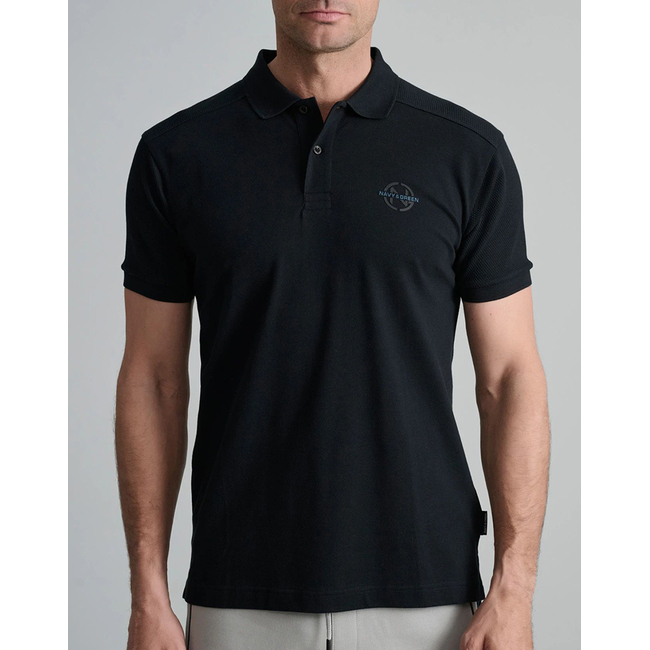 Product NAVY&GREEN POLO SHIRT base image