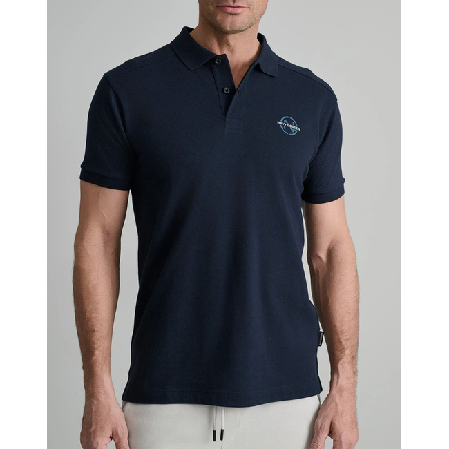 Product NAVY&GREEN POLO SHIRT base image