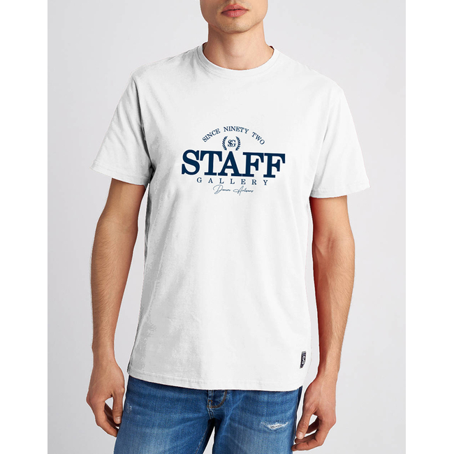 Product STAFF Man T-Shirt Karim base image