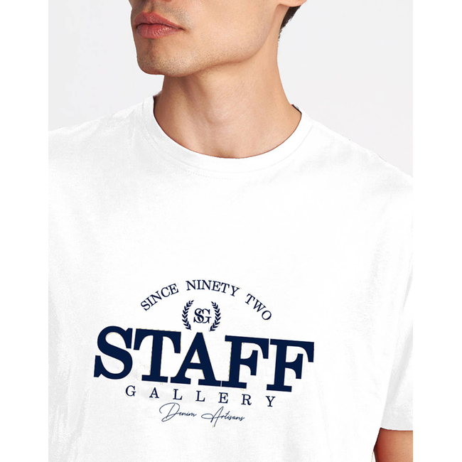 Product STAFF Man T-Shirt Karim base image