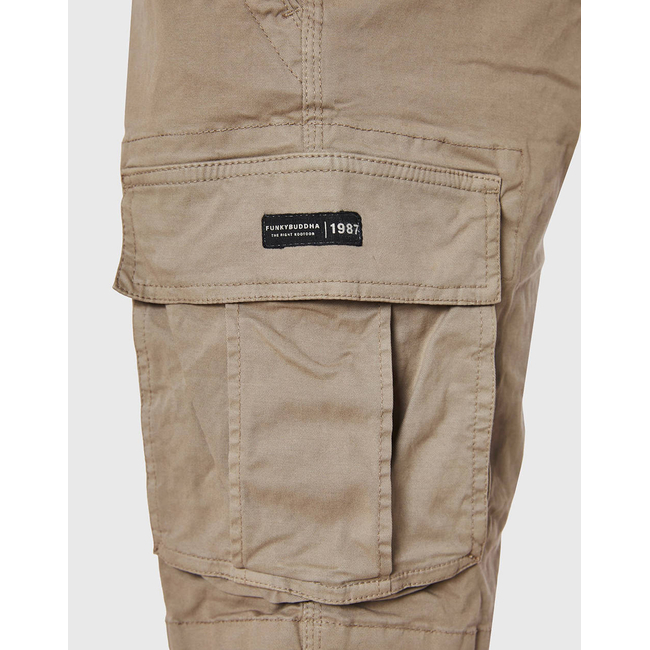 Product FUNKY BUDHA Men's Cargo Bermuda Shorts base image