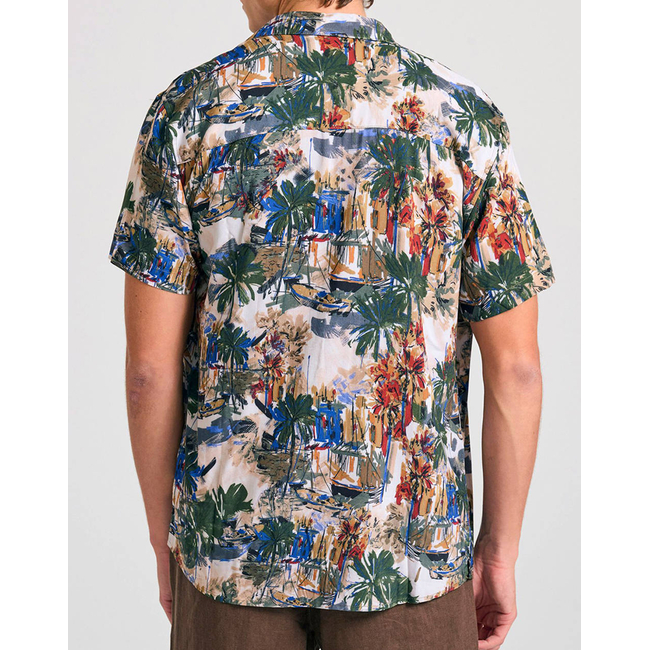 Product FUNKY BUDDHA Ανδρικό Πουκάμισο Με Κοντό Μανίκι base image