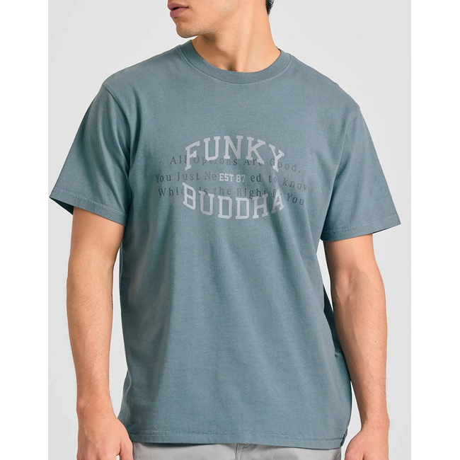 Product FUNKY BUDDHA Men's Short Sleeve T-Shirt With Print base image