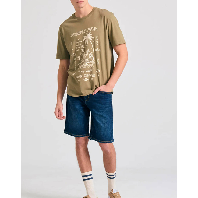 Product FUNKY BUDDHA Men's Short Sleeve T-Shirt With Print base image