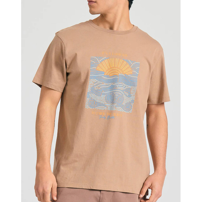 Product FUNKY BUDHA Men's Short Sleeve T-Shirt With Print base image