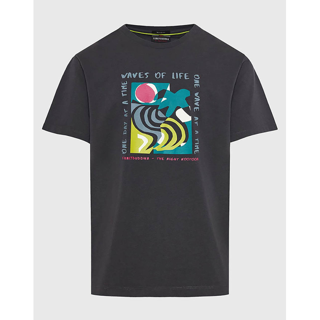 Product FUNKY BUDDHA Men's Short Sleeve T-Shirt With Print base image