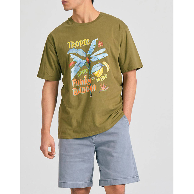Product FUNKY BUDDHA Men's Short Sleeve T-Shirt With Print base image