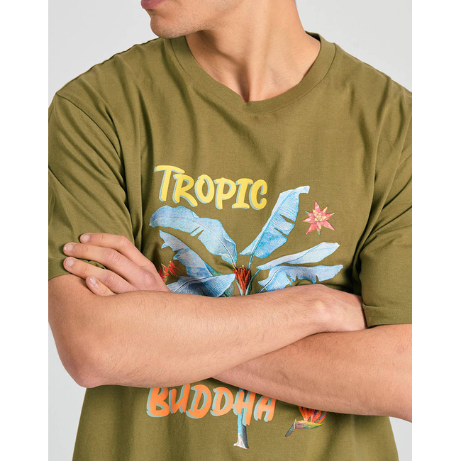 Product FUNKY BUDDHA Men's Short Sleeve T-Shirt With Print base image