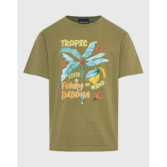 Product FUNKY BUDDHA Men's Short Sleeve T-Shirt With Print base image