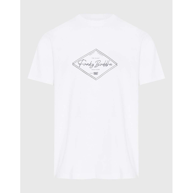 Product FUNKY BUDDHA Ανδρική Μπλούζα Κοντό Μανίκι Με Τύπωμα base image