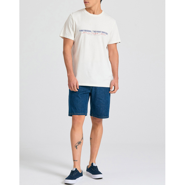 Product FUNKY BUDDHA Ανδρική Μπλούζα Κοντό Μανίκι Με Τύπωμα base image
