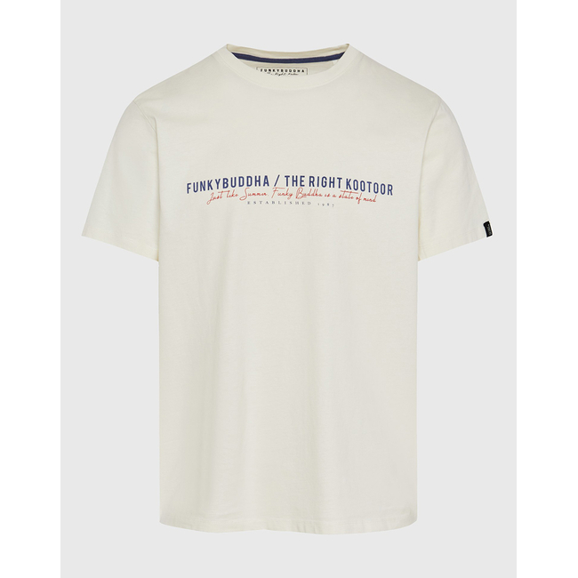 Product FUNKY BUDDHA Ανδρική Μπλούζα Κοντό Μανίκι Με Τύπωμα base image