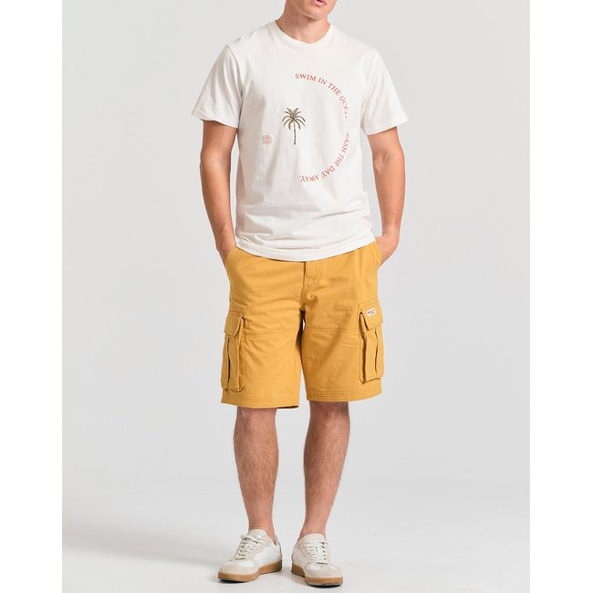 Product FUNKY BUDDHA Ανδρική Μπλούζα Κοντό Μανίκι Με Τύπωμα base image