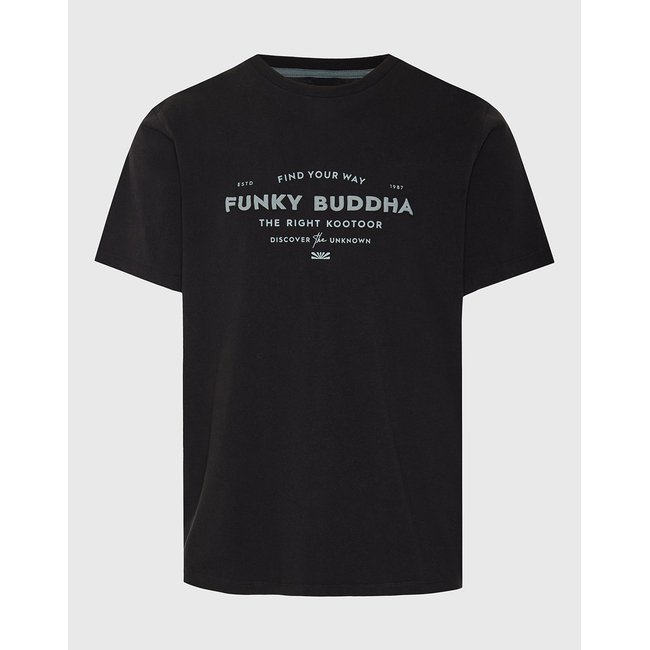 Product FUNKY BUDDHA Ανδρική Μπλούζα Κοντό Μανίκι Με Τύπωμα base image