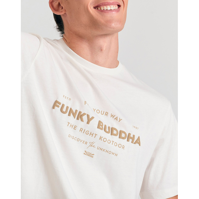 Product FUNKY BUDDHA Ανδρική Μπλούζα Κοντό Μανίκι Με Τύπωμα base image