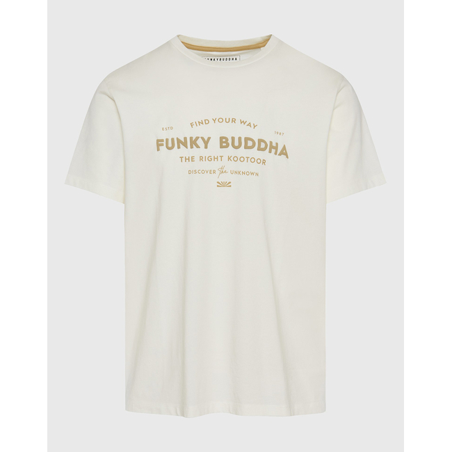 Product FUNKY BUDDHA Ανδρική Μπλούζα Κοντό Μανίκι Με Τύπωμα base image