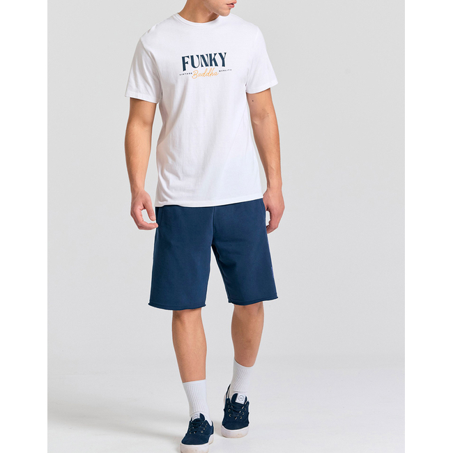 Product FUNKY BUDDHA Ανδρική Μπλούζα Κοντό Μανίκι Με Τύπωμα base image